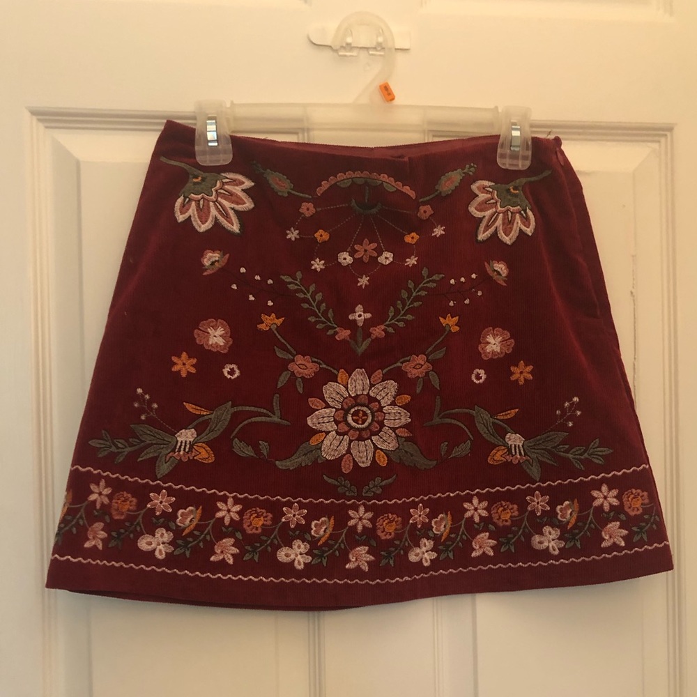 Embroidered Skirt